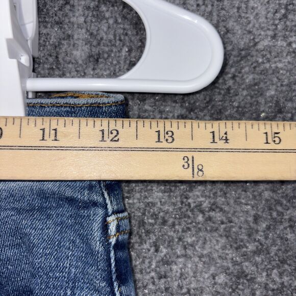 Redone Originals Jeans Womens Size 25 Blue ultra high rise ankle crop - Picture 5 of 12